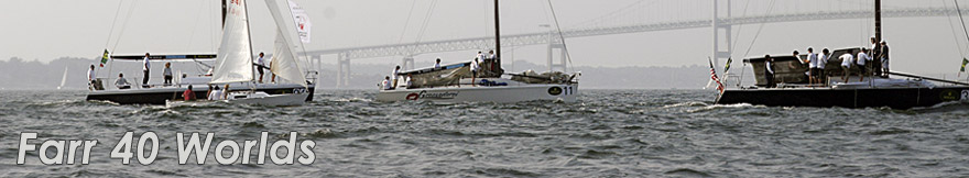 Farr 40 worlds newport sailing logo